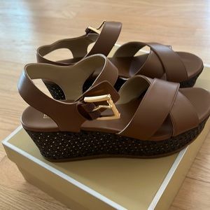 Michael Kors wedge sandals